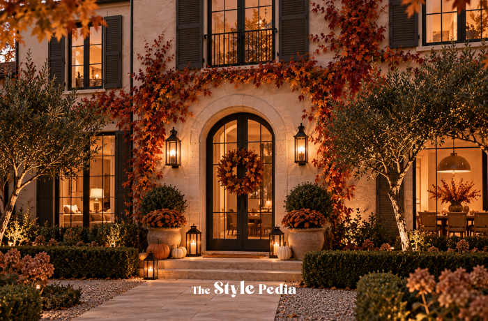 Falloween House by TheStylePedia decorata per l'autunno e Halloween
